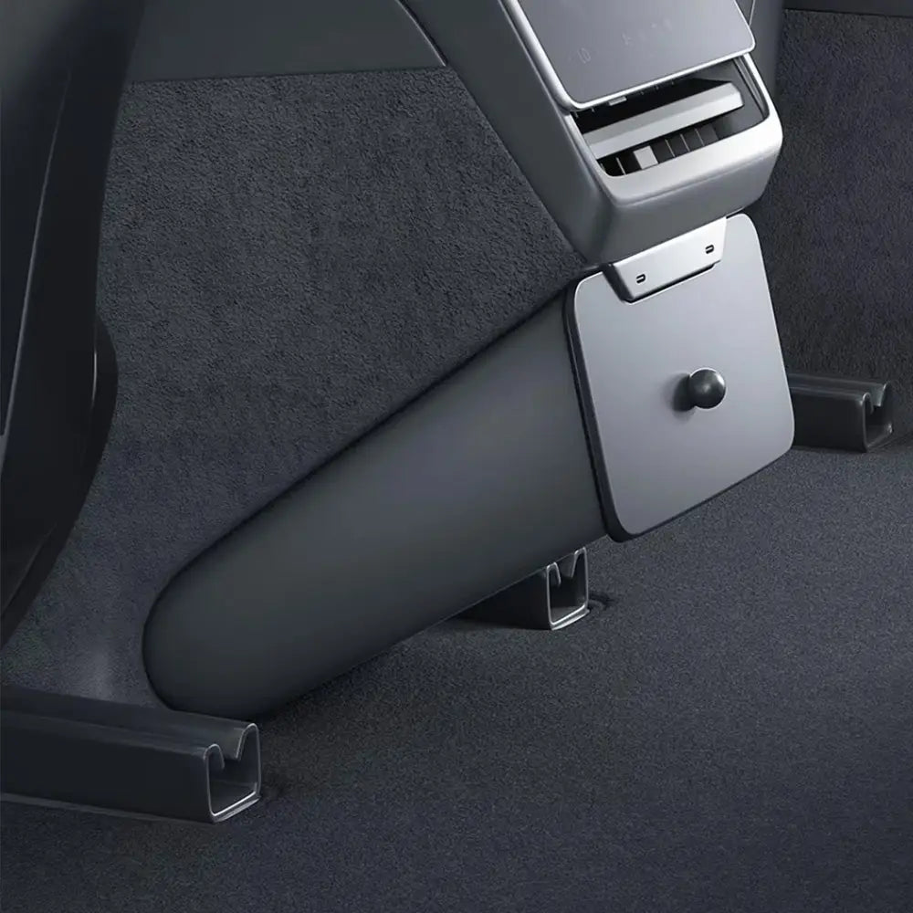 Tesla Model 3 Highland 2024+ Magnetic Backseat Trash Can & Storage Box - Tesla Interior Accessories > Seat > Organizers
