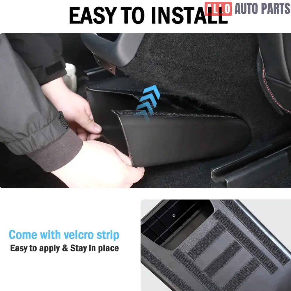 Tesla Model 3 Highland 2024+ Magnetic Backseat Trash Can & Storage Box - Tesla Interior Accessories > Seat > Organizers