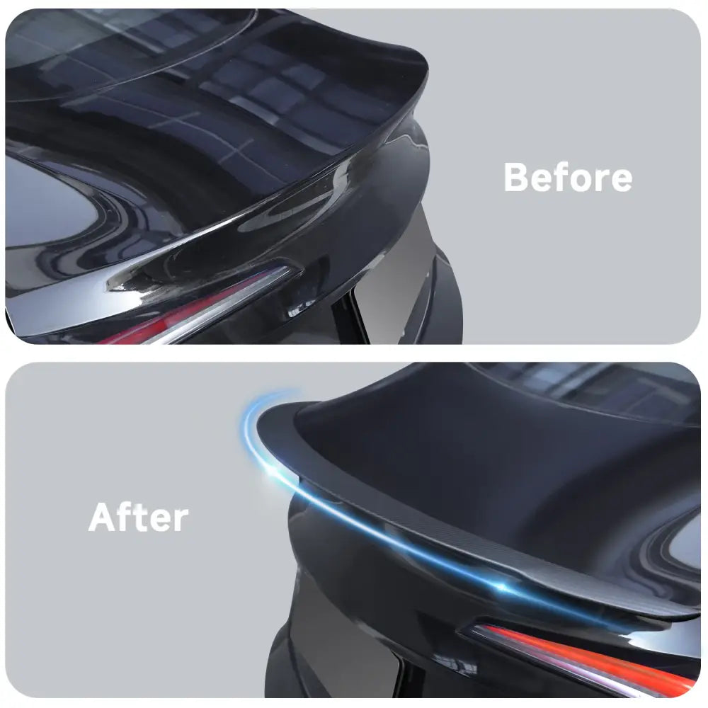 Tesla Model 3 Highland 2024+ Performance Style Spoiler - Carbon Fiber Pattern - Tesla Exterior Accessories > Exterior