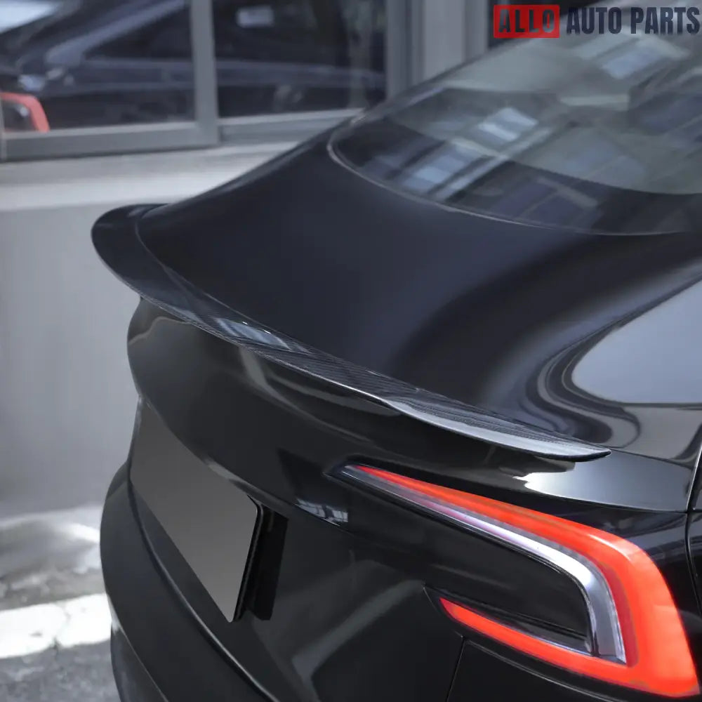 Tesla Model 3 Highland 2024+ Performance Style Spoiler - Carbon Fiber Pattern - Tesla Exterior Accessories > Exterior