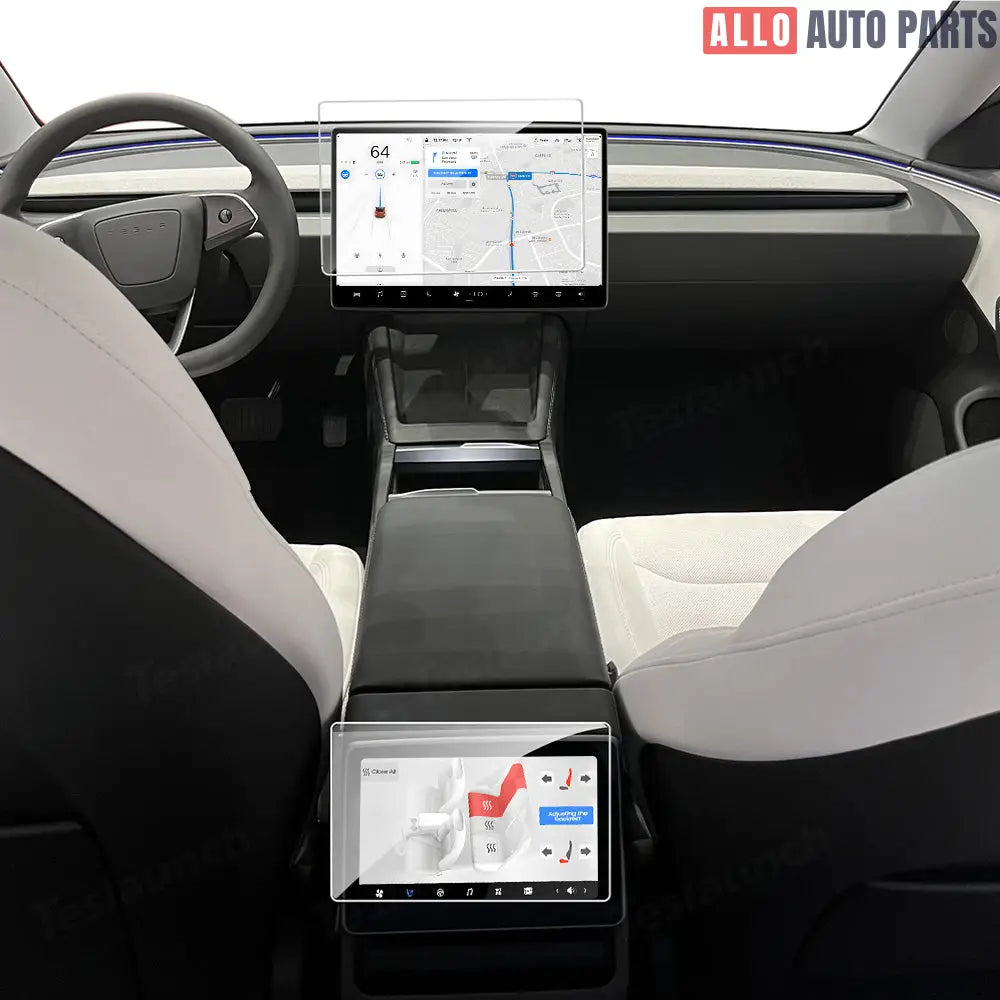 Tesla Model 3 Highland 2024+ Screen Protector | 8K Clear Tempered Glass - Tesla Interior Accessories > Dashboard >