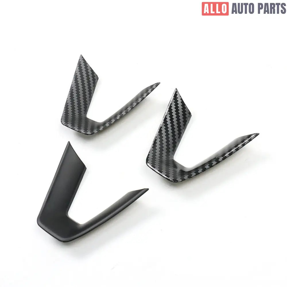 Tesla Model 3 Highland 2024+ Steering Wheel U-Shaped Trim Cover - ABS - Tesla Interior Accessories > Steering wheels >