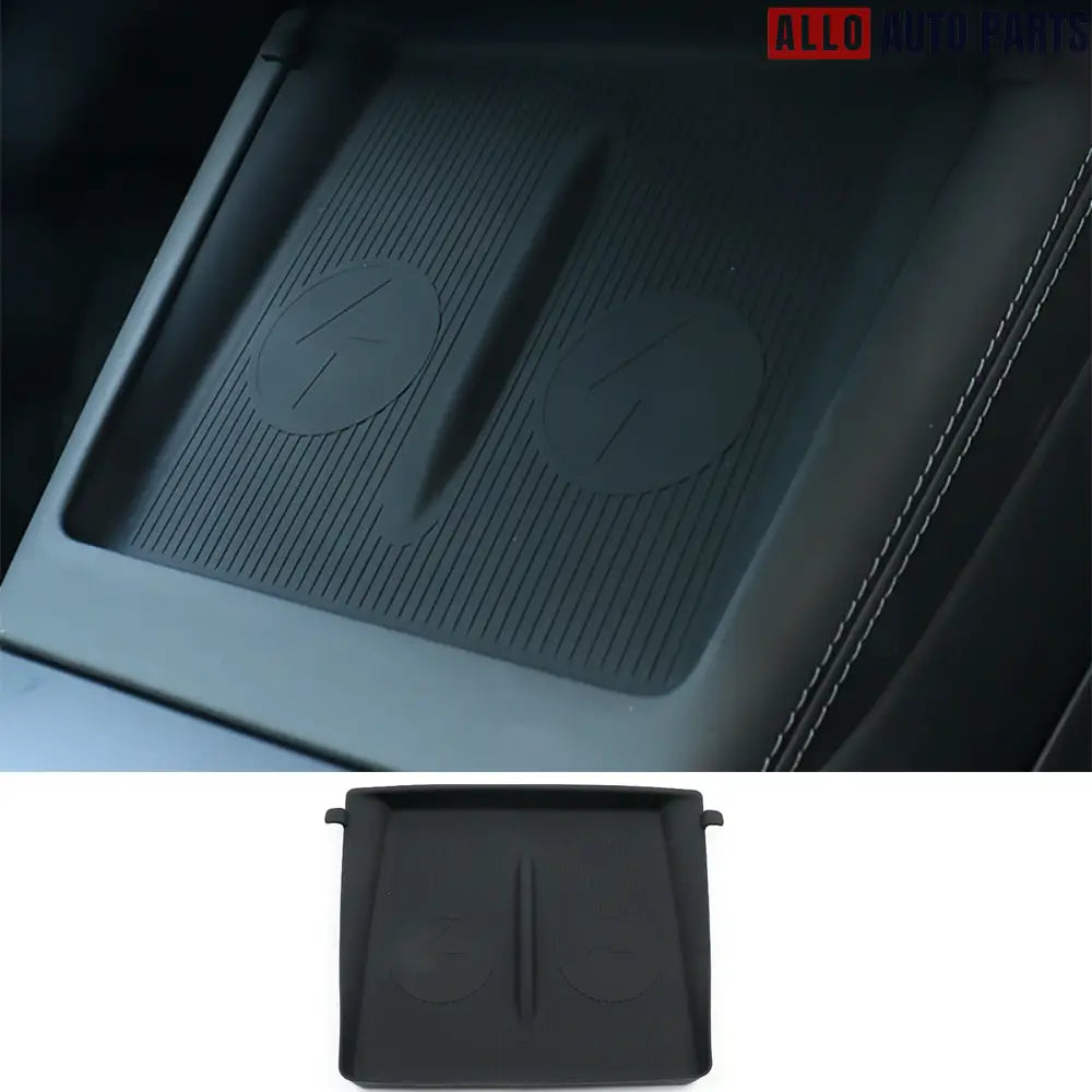 Tesla Model 3 Highland 2024+ Wireless Charging Pad - Anti-Slip Silicone Mat - Tesla Interior Accessories > Center