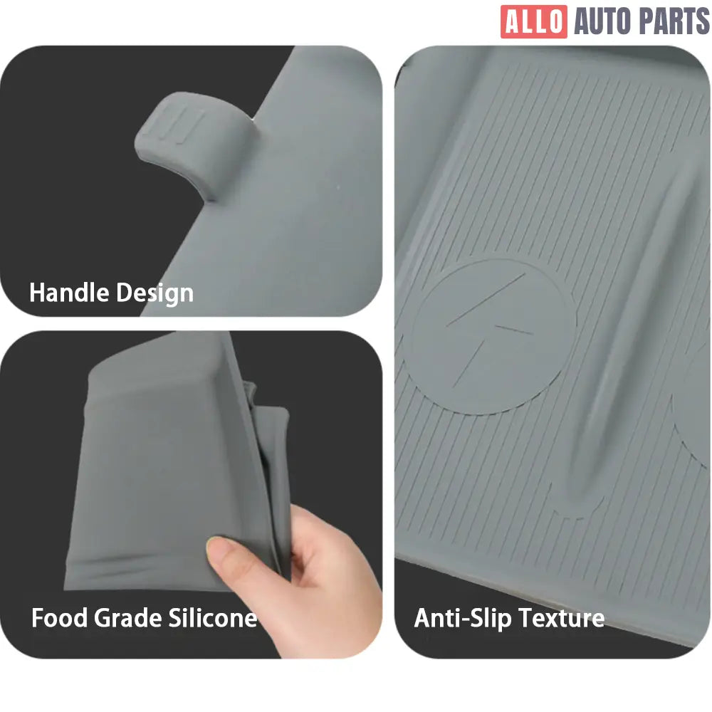 Tesla Model 3 Highland 2024+ Wireless Charging Pad - Anti-Slip Silicone Mat - Tesla Interior Accessories > Center