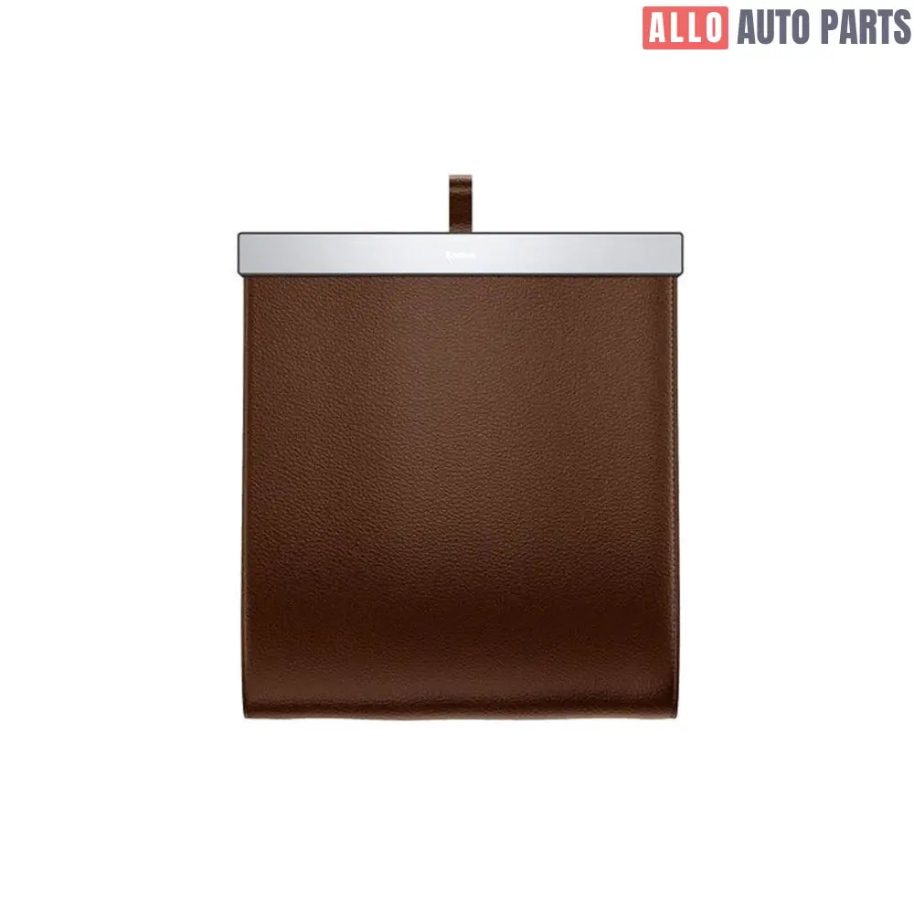 Tesla Model 3/Y Back Seat Garbage Bin - Leak-proof Leather Car Trash Can - Tesla Interior Accessories > Seat >