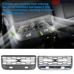 Tesla Model 3/Y Backseat Air Vent Cover - Under Seat Protection (2 Pack) - Tesla Interior Accessories > Seat > Air