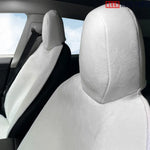 Tesla Model 3 & Y Breathable Flannel Front Seat Cover - All-Season Protection - Tesla Interior Accessories > Seat >