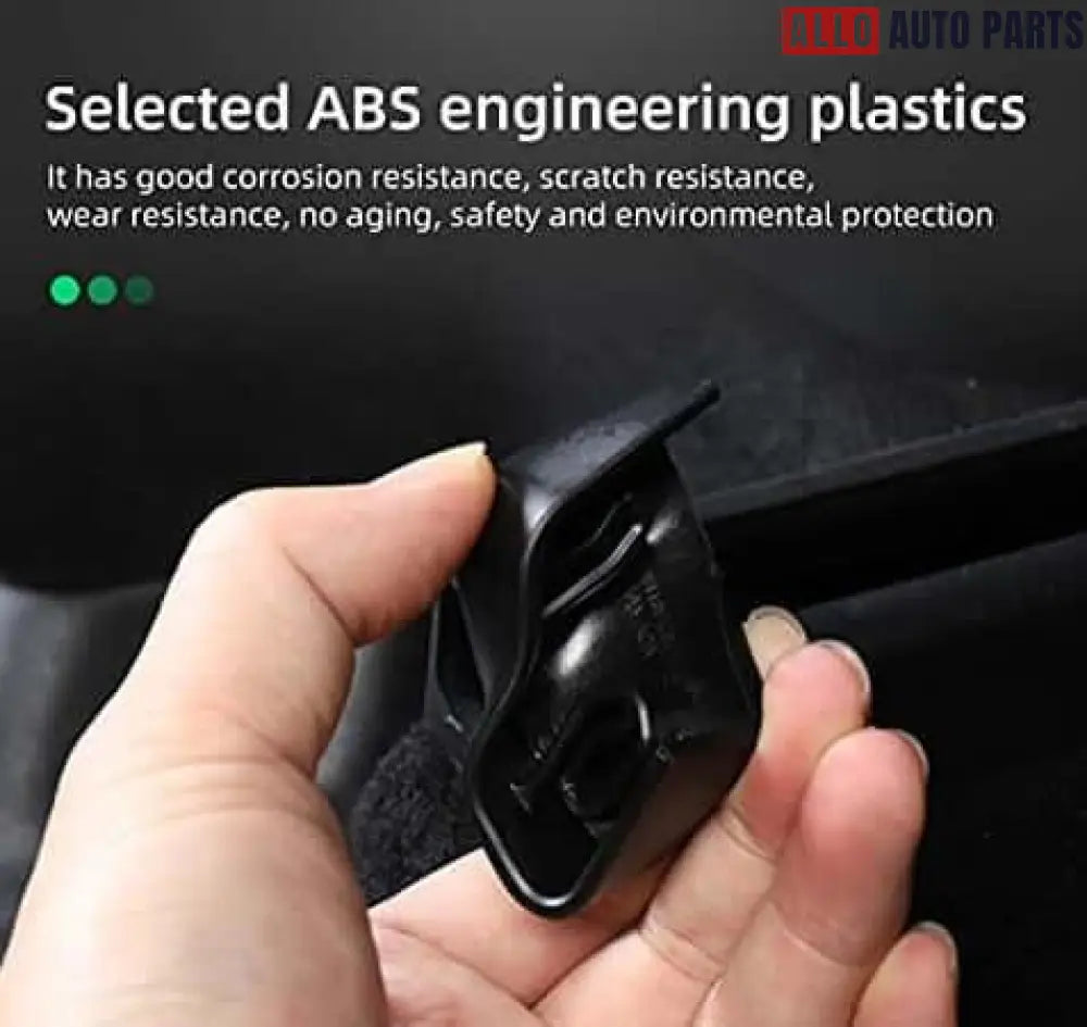 Tesla Model 3/Y Rear Seat Slide Rail Anti-Kick Covers - 4pc Set (2017-2025) - Tesla Interior Accessories > Seat > Slide