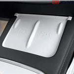 Tesla Model 3/Y Wireless Charging Silicone Pad - Anti-Slip Center Console Mat - Tesla Interior Accessories > Center