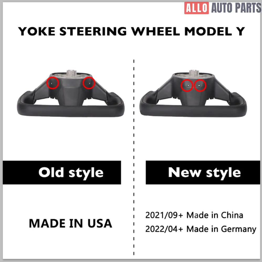 Tesla Model 3 & Model Y Yoke Steering Wheel Gen 2 - Custom Nappa Leather - Tesla Interior Accessories > Steering wheels