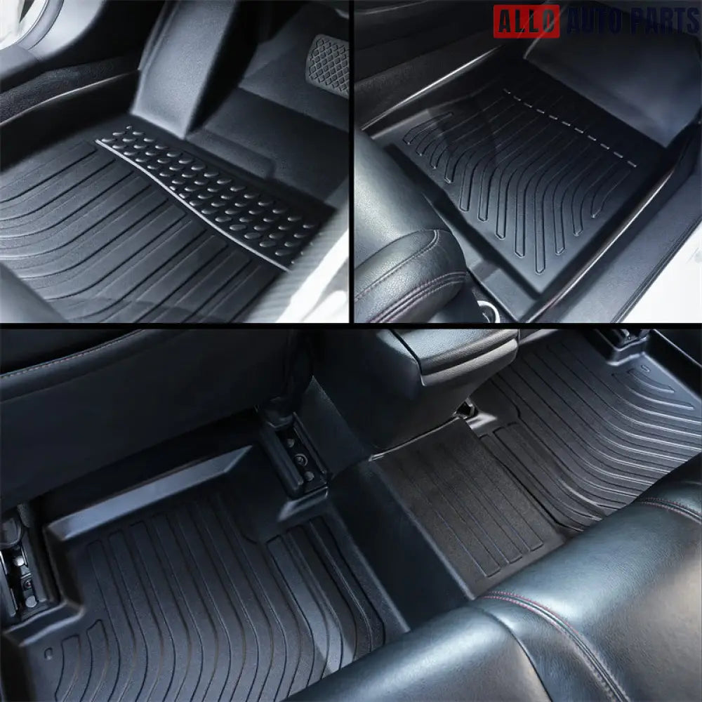 Tesla Model X 2021-2024 All Weather Floor Mats & Cargo Liners - Custom TPE Set - Tesla Interior Accessories > Floor Mat