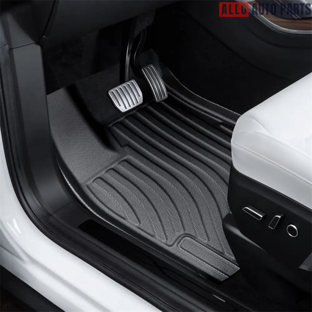Tesla Model X 2021-2024 All Weather Floor Mats & Cargo Liners - Custom TPE Set - Tesla Interior Accessories > Floor Mat
