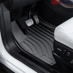 Tesla Model X 2021-2024 All Weather Floor Mats & Cargo Liners - Custom TPE Set - Tesla Interior Accessories > Floor Mat