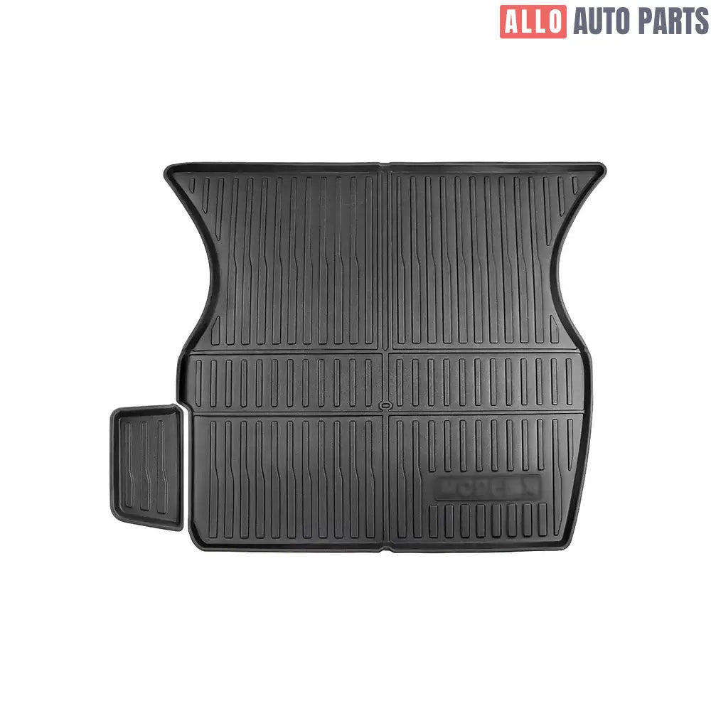 Tesla Model X 2021-2024 All Weather Floor Mats & Cargo Liners - Custom TPE Set - Tesla Interior Accessories > Floor Mat