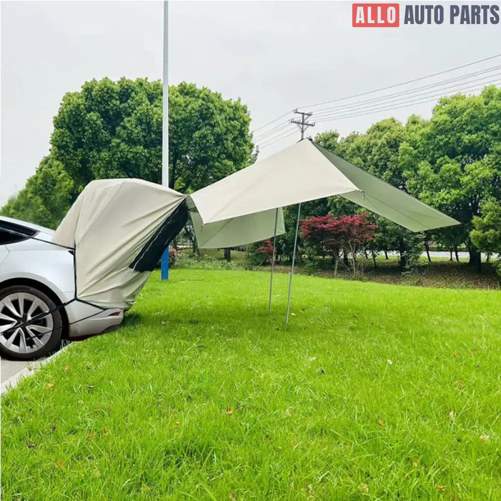 Tesla Model Y/3/S/X Camping Tent - Waterproof Tailgate Awning Sunshade - Tesla Exterior Accessories > Camping > Camping