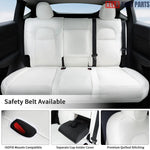 Tesla Model Y 7-Seater Seat Covers 2021-2024 | 40/60 Split 2nd Row - Tesla Interior Accessories > Seat > Cushion