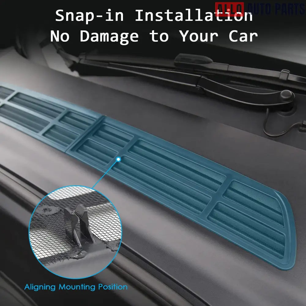 Tesla Model Y Air Intake Vent Cover (2021-2024) | Anti-Debris Mesh Guard - Tesla Interior Accessories > Frunk Trunk >