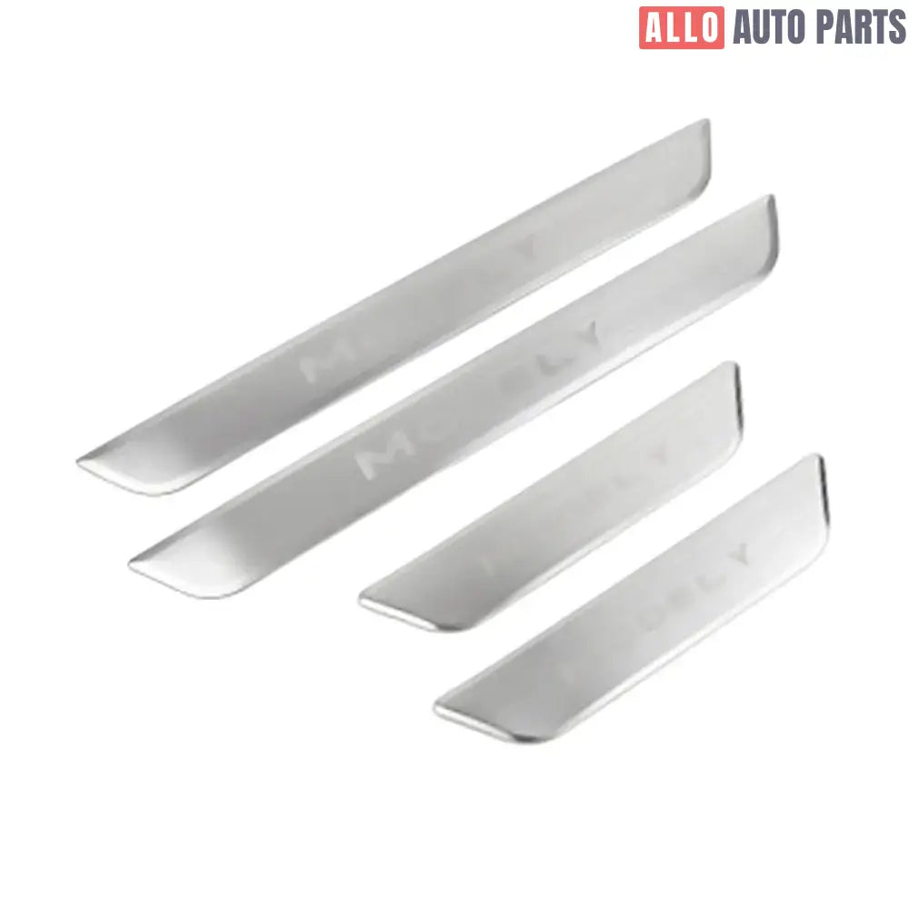 Tesla Model Y Carbon Fiber Door Sill Protectors 2020-2024 - Scuff Guard - Tesla Interior Accessories > Doors > Door