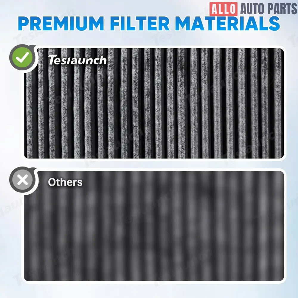 Tesla Model Y HEPA Cabin Air Filter Replacement (2020-2024) Activated Carbon - Tesla Interior Accessories > Air Filter