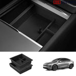 Tesla Model Y Juniper 2025 Center Console & Armrest Organizer Set - 2pc - Tesla Interior Accessories > Center Console >
