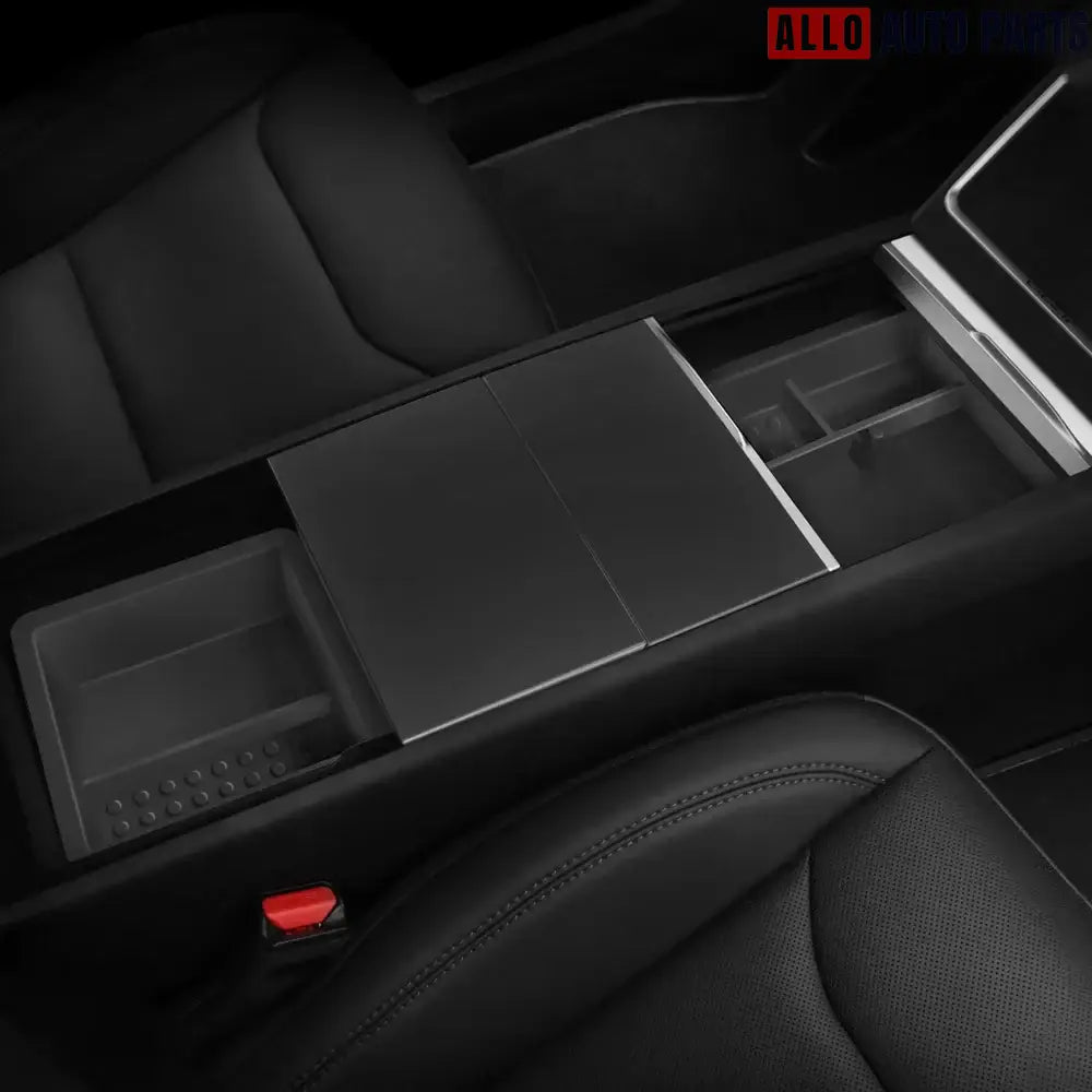 Tesla Model Y Juniper 2025 Center Console & Armrest Organizer Set - 2pc - Tesla Interior Accessories > Center Console >
