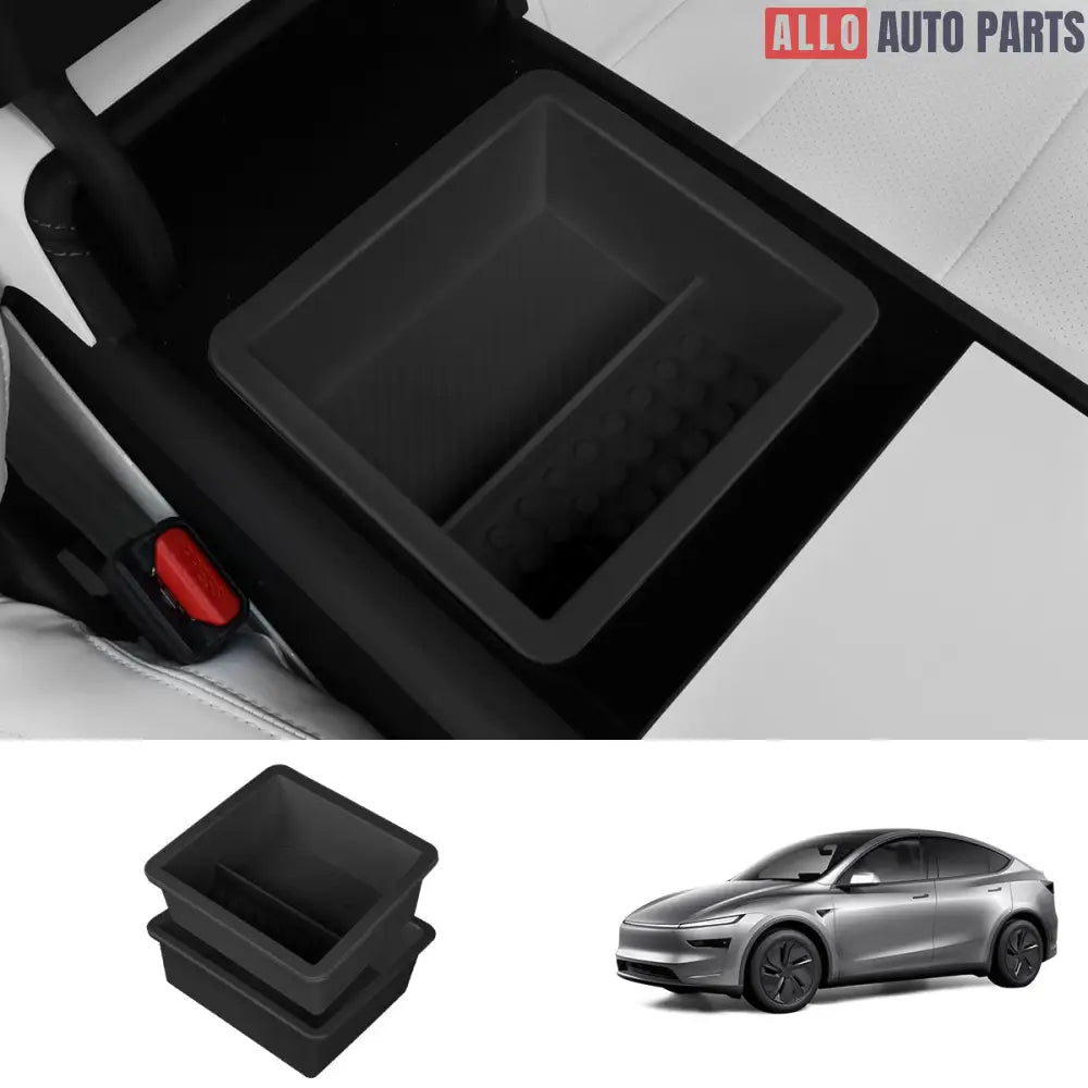 Tesla Model Y Juniper 2025 Center Console & Armrest Organizer Set - 2pc - Tesla Interior Accessories > Center Console >
