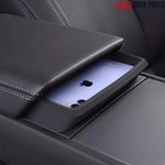 Tesla Model Y Juniper 2025 Center Console Armrest Sunglasses Organizer Box - Tesla Interior Accessories > Center