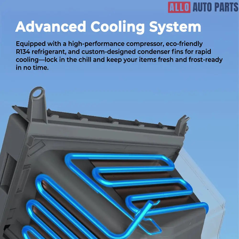 Tesla Model Y / Model Y Juniper 2025+ Hidden Trunk Refrigerator - 15L Compressor Cooler (2020-2025) - Tesla Interior