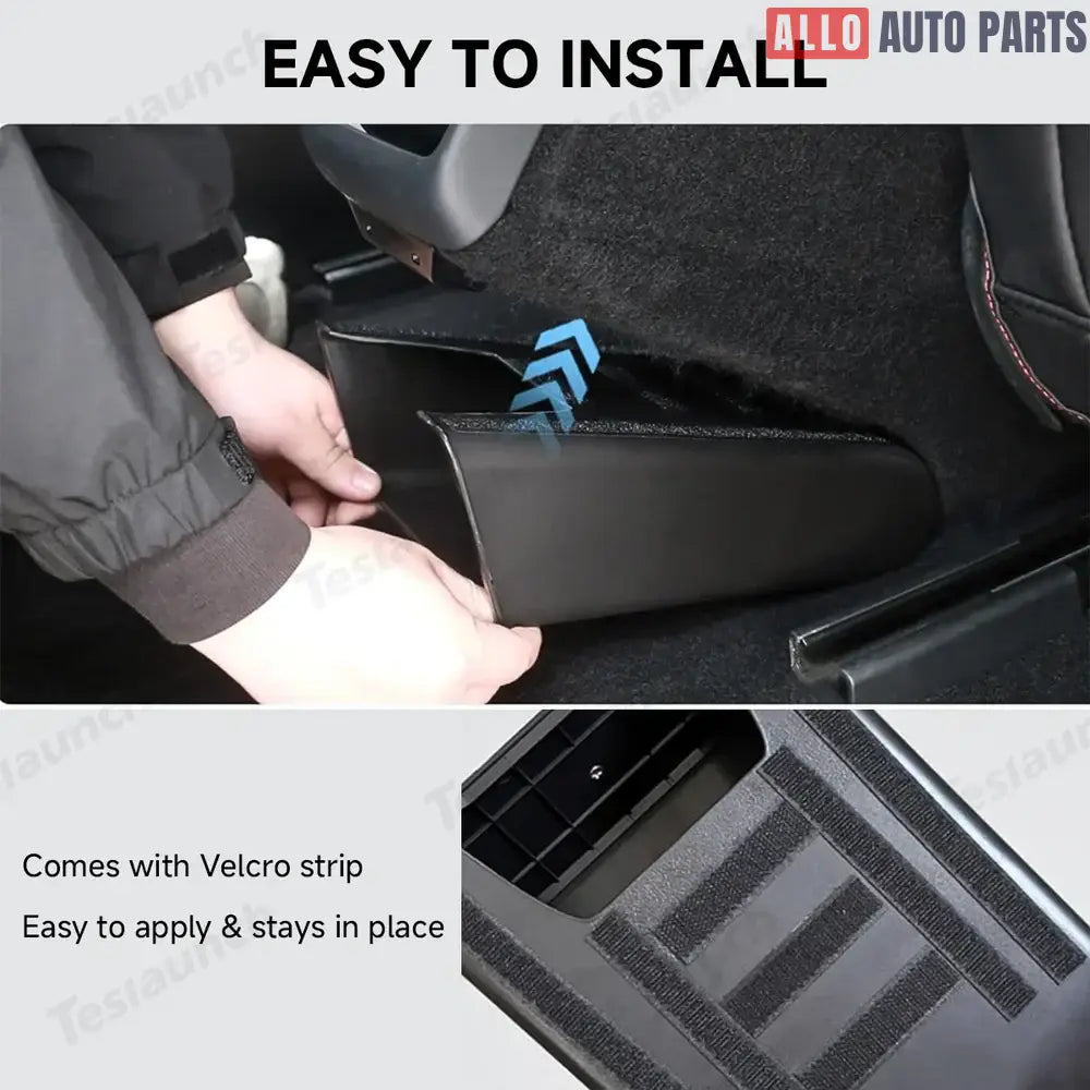 Tesla Model Y Juniper 2025+ Magnetic Backseat Trash Can & Storage Box - Tesla Interior Accessories > Seat > Organizers