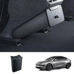 Tesla Model Y Juniper 2025+ Magnetic Backseat Trash Can & Storage Box - Tesla Interior Accessories > Seat > Organizers