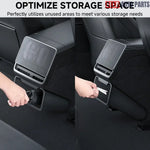 Tesla Model Y Juniper 2025+ Magnetic Backseat Trash Can & Storage Box - Tesla Interior Accessories > Seat > Organizers