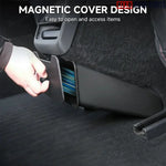 Tesla Model Y Juniper 2025+ Magnetic Backseat Trash Can & Storage Box - Tesla Interior Accessories > Seat > Organizers