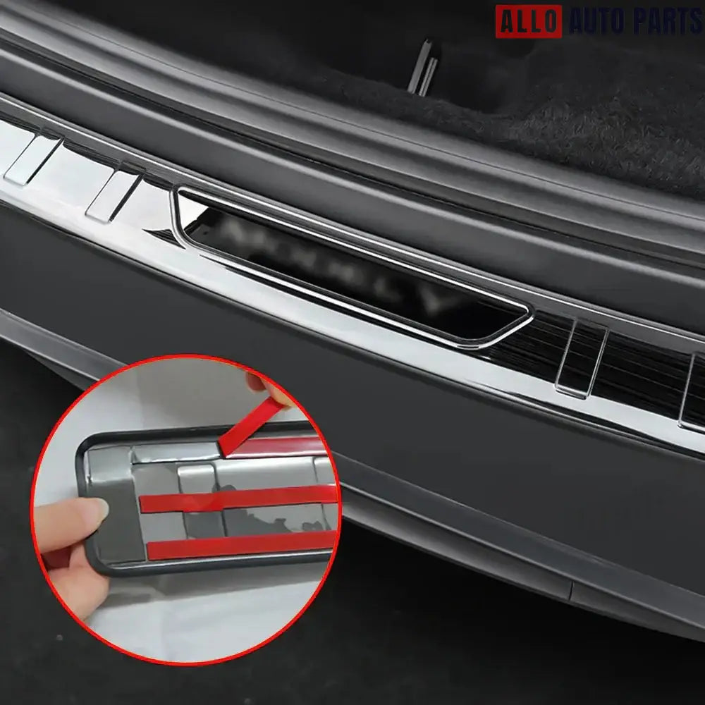 Tesla Model Y Juniper 2025+ Rear Bumper Protector - Stainless Steel Guard - Tesla Exterior Accessories > Exterior Wrap