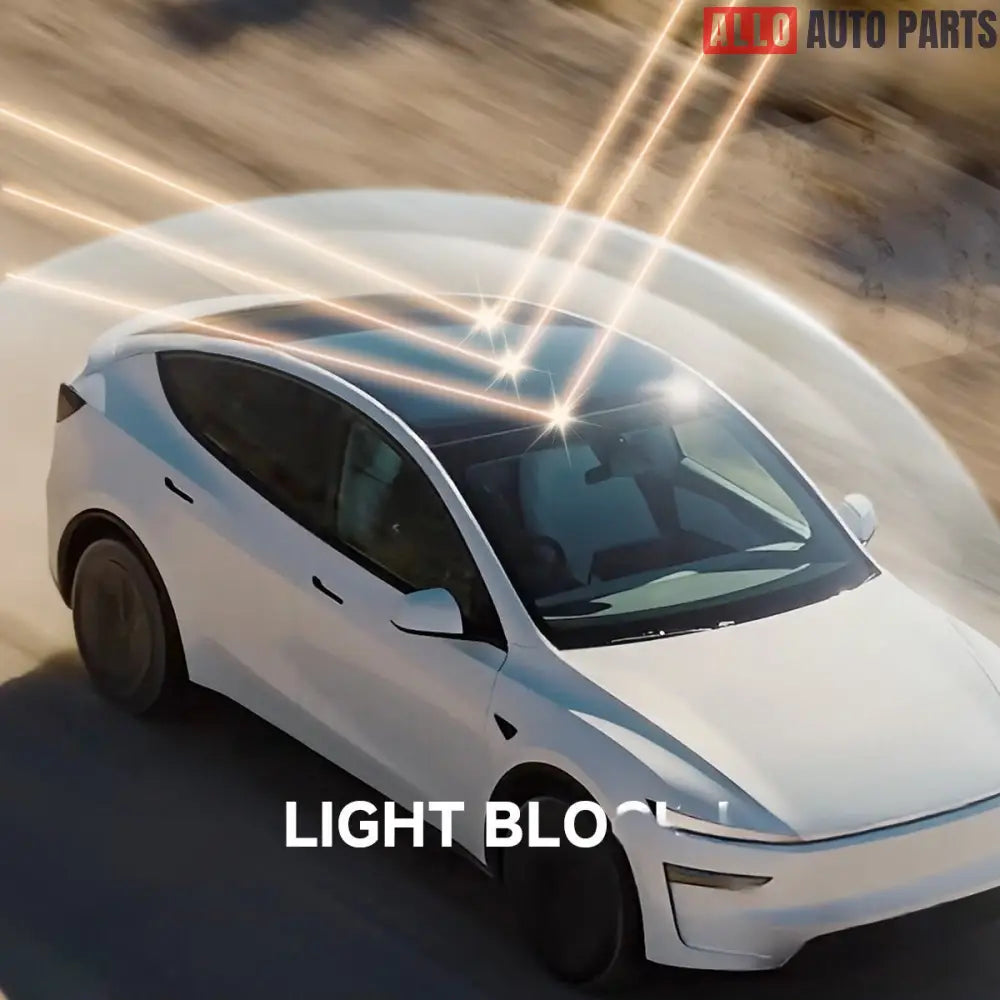 Tesla Model Y Juniper 2025 Roof Sunshade | Nano Ice Crystal Heat Protection - Tesla Interior Accessories > Sunroof >
