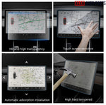 Tesla Model Y Juniper 2025 Screen Protector - 15.4’’ & 8’’ 9H Tempered Glass - HD Version / Dashboard Screen & Second