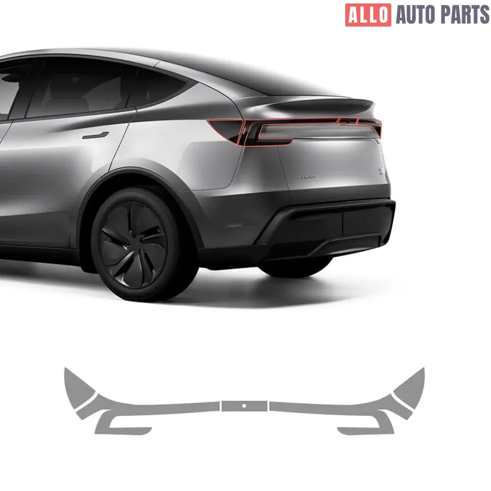 Tesla Model Y Juniper 2025+ Smoked TPU Headlight & Taillight Tint Film - Tesla Exterior Accessories > Exterior Wrap >