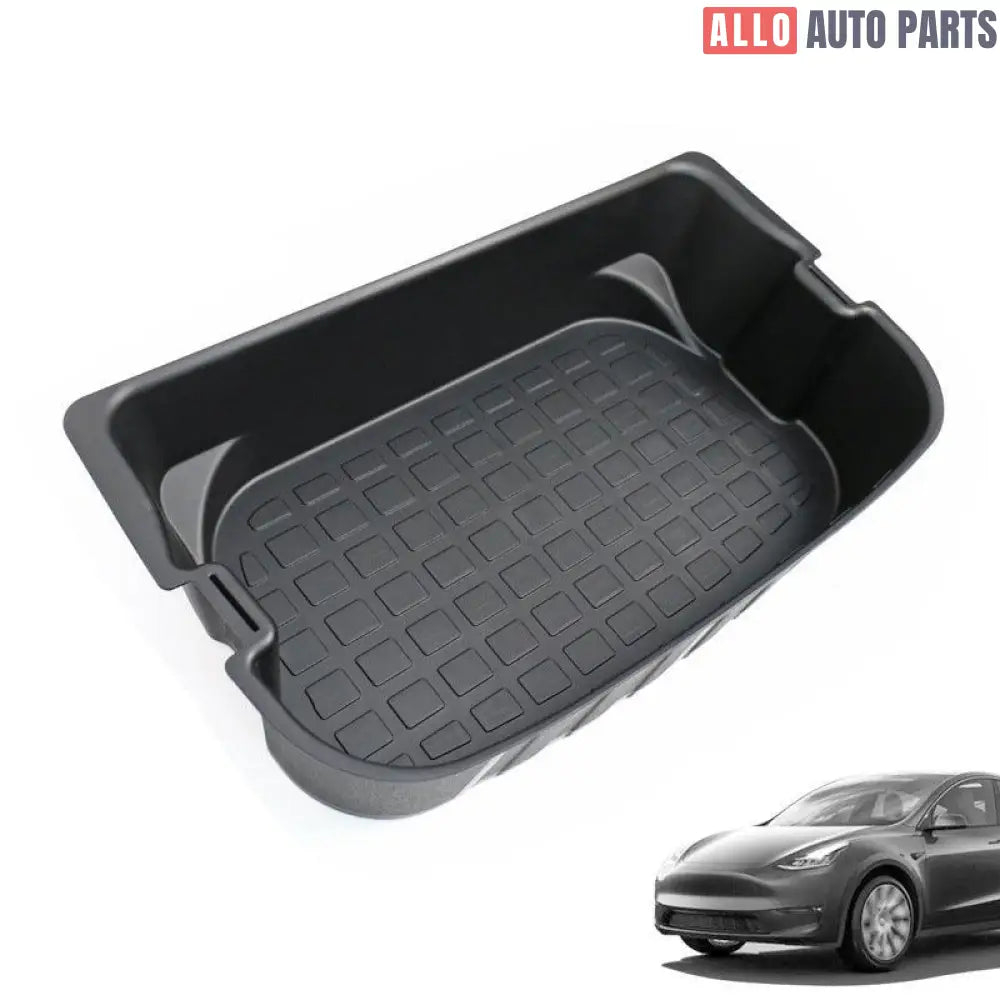 Tesla Model Y Sub Trunk Organizer (2020-2024) - Dual Level Storage Box - Tesla Interior Accessories > Frunk Trunk >