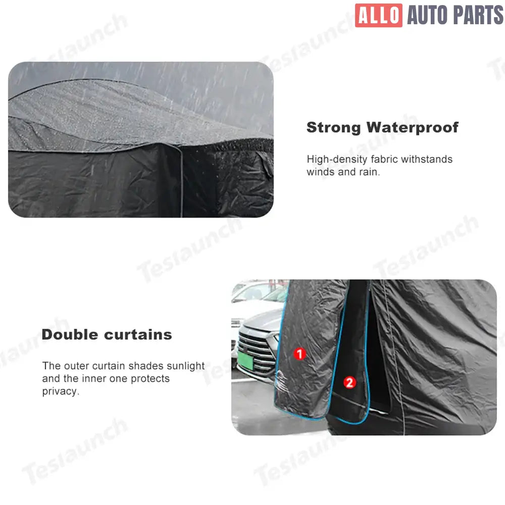 Tesla Model Y Tailgate Tent - Waterproof Camping Awning & Privacy Shade - Tesla Exterior Accessories > Camping >
