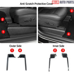 Tesla Model Y Under Seat Protective Cover (2020-2024) | Anti-Scratch ABS - Tesla Interior Accessories > Seat > Slide