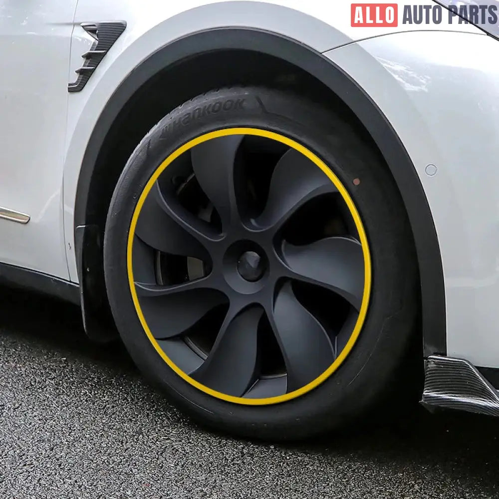 Tesla Wheel Rim Protector - Curb Rash Guard for Model 3 Y S X - 1PC Alloy Shield