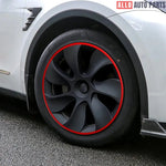 Tesla Wheel Rim Protector - Curb Rash Guard for Model 3 Y S X - 1PC Alloy Shield